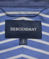 DESCENDANT（ディセンダント）カジュアルシャツ 青 サイズ:2(M位) メンズ/2200648811022
