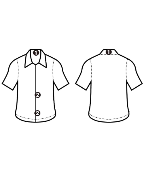 DESCENDANT（ディセンダント）カジュアルシャツ 茶 サイズ:2(M位) メンズ/2200648918110