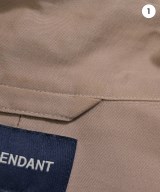 DESCENDANT（ディセンダント）カジュアルシャツ 茶 サイズ:2(M位) メンズ/2200648918110