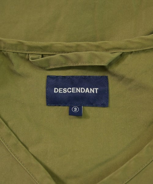 DESCENDANT（ディセンダント）その他 カーキ サイズ:3(L位) メンズ/2200649995011