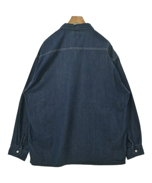 DESCENDANT（ディセンダント）カジュアルシャツ 紺 サイズ:4(XL位) メンズ/2200649995028