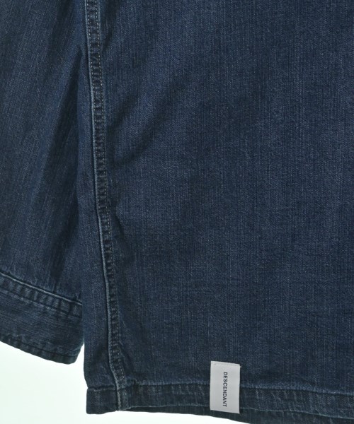 DESCENDANT（ディセンダント）カジュアルシャツ 紺 サイズ:4(XL位) メンズ/2200649995028