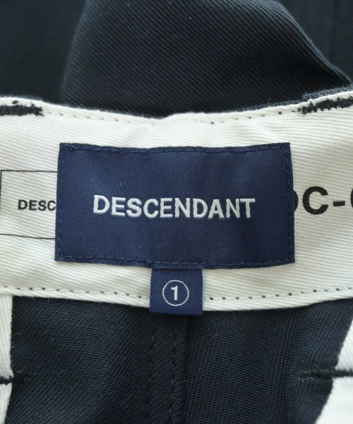 DESCENDANT（ディセンダント）チノパン 紺 サイズ:1(S位) メンズ/2200643542143