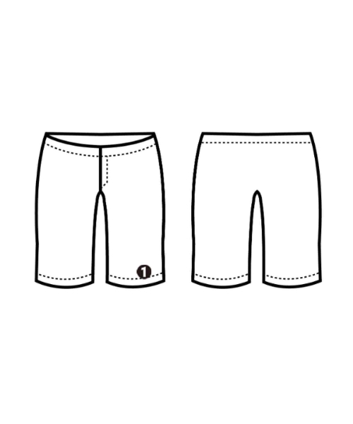 DESCENDANT（ディセンダント）ショートパンツ グレー サイズ:1(S位) メンズ/2200643542242