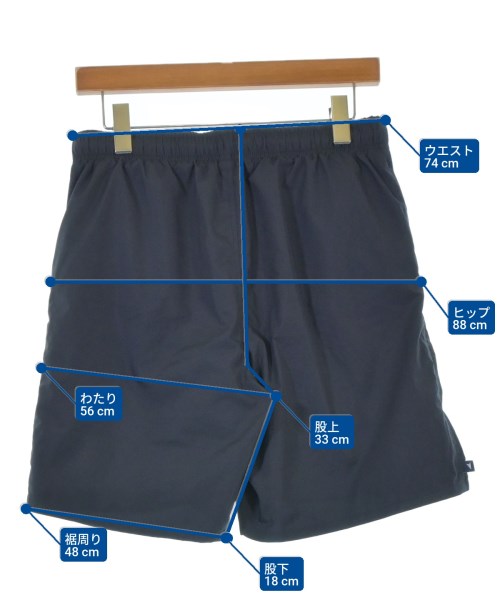 DESCENDANT（ディセンダント）ショートパンツ 紺 サイズ:1(S位) メンズ/2200643542310