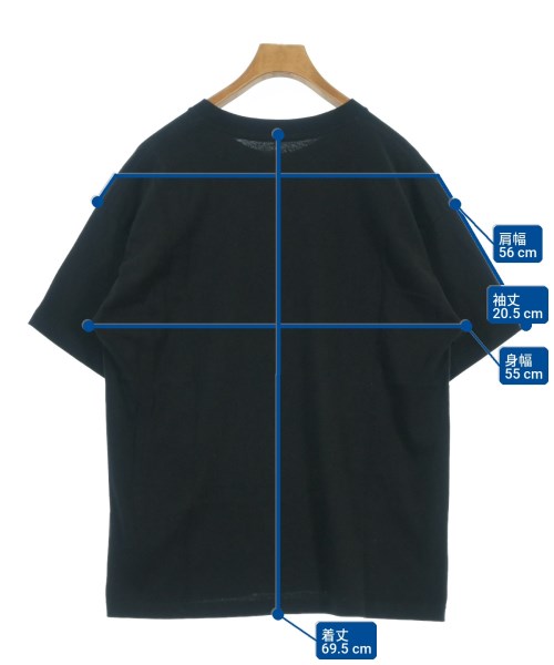 DESCENDANT（ディセンダント）Tシャツ・カットソー 黒 サイズ:1(S位) メンズ/2200700646043