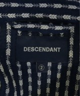 DESCENDANT（ディセンダント）カジュアルシャツ 紺 サイズ:2(M位) メンズ/2200703160010
