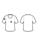 DESCENDANT（ディセンダント）Tシャツ・カットソー 白 サイズ:-(M位) メンズ/2200703160072