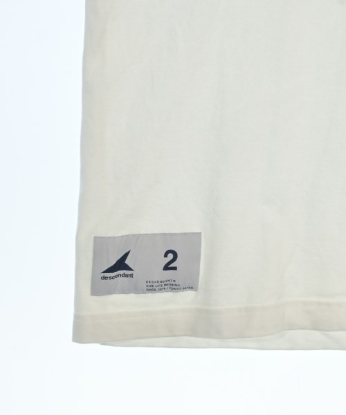 DESCENDANT（ディセンダント）Tシャツ・カットソー 白 サイズ:2(M位) メンズ/2200703160089