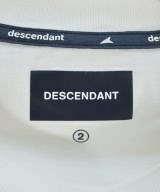 DESCENDANT（ディセンダント）Tシャツ・カットソー 白 サイズ:2(M位) メンズ/2200703160089
