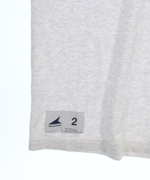 DESCENDANT（ディセンダント）Tシャツ・カットソー グレー サイズ:2(M位) メンズ/2200703160096
