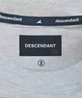 DESCENDANT（ディセンダント）Tシャツ・カットソー グレー サイズ:2(M位) メンズ/2200703160096