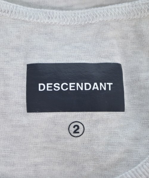 DESCENDANT（ディセンダント）タンクトップ グレー サイズ:-(M位) メンズ/2200703160102