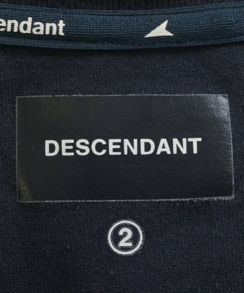 DESCENDANT（ディセンダント）Tシャツ・カットソー 紺 サイズ:2(M位) メンズ/2200703516039