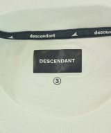 DESCENDANT（ディセンダント）Tシャツ・カットソー 白 サイズ:3(L位) メンズ/2200701104061