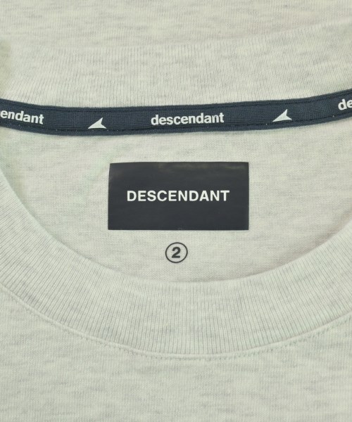 DESCENDANT（ディセンダント）Tシャツ・カットソー グレー サイズ:2(M位) メンズ/2200701104078