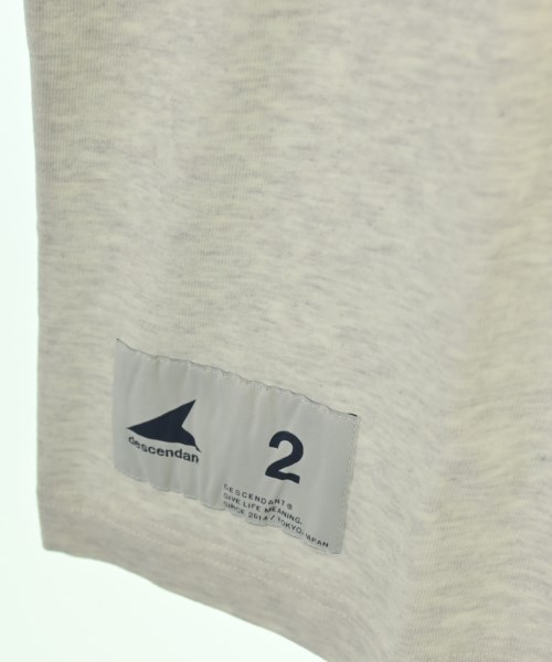 DESCENDANT（ディセンダント）Tシャツ・カットソー グレー サイズ:2(M位) メンズ/2200701104078