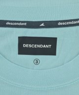 DESCENDANT（ディセンダント）Tシャツ・カットソー 青 サイズ:3(L位) メンズ/2200701104085