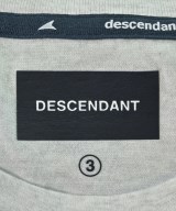 DESCENDANT（ディセンダント）Tシャツ・カットソー グレー サイズ:3(L位) メンズ/2200701104092