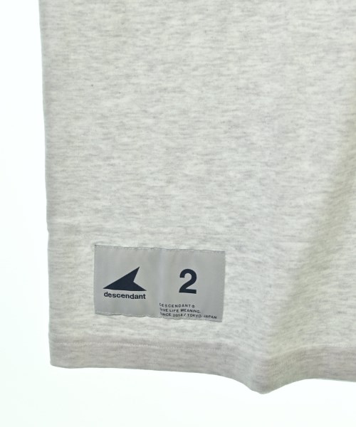 DESCENDANT（ディセンダント）Tシャツ・カットソー グレー サイズ:2(M位) メンズ/2200701104108