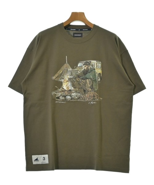 DESCENDANT(ディセンダント)Tシャツ・カットソー カーキ サイズ:3(L位)/2200701104115