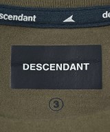 DESCENDANT（ディセンダント）Tシャツ・カットソー カーキ サイズ:3(L位) メンズ/2200701104115
