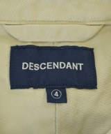 DESCENDANT（ディセンダント）カジュアルシャツ ベージュ サイズ:4(XL位) メンズ/2200703805089