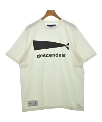 DESCENDANT（ディセンダント）Tシャツ・カットソー 白 サイズ:3(L位
