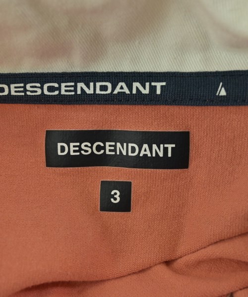 DESCENDANT（ディセンダント）Tシャツ・カットソー オレンジ サイズ:3(L位) メンズ/2200705150187