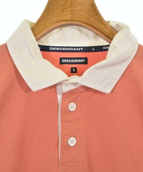 DESCENDANT（ディセンダント）Tシャツ・カットソー オレンジ サイズ:3(L位) メンズ/2200705150187
