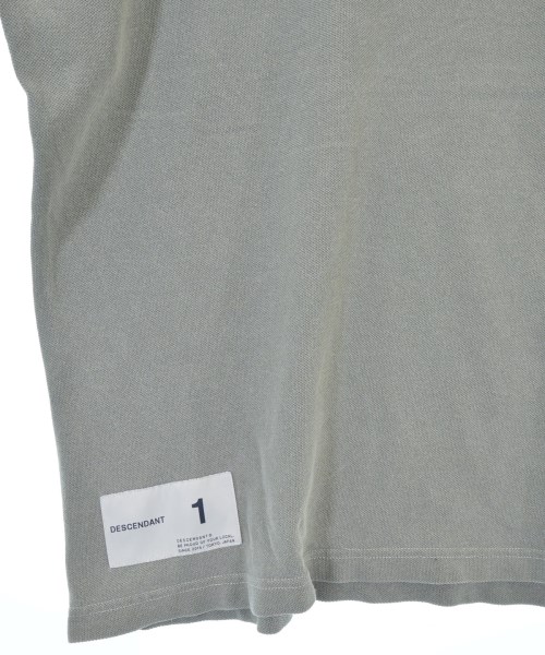DESCENDANT（ディセンダント）Tシャツ・カットソー グレー サイズ:1(S位) メンズ/2200707753140