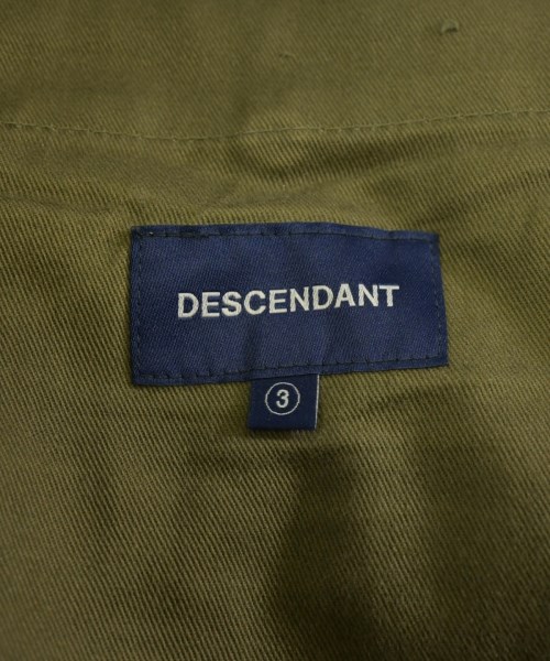 DESCENDANT（ディセンダント）その他 カーキ サイズ:3(L位) メンズ/2200708690024