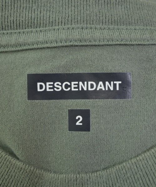 DESCENDANT（ディセンダント）Tシャツ・カットソー カーキ サイズ:2(M位) メンズ/2200646678092