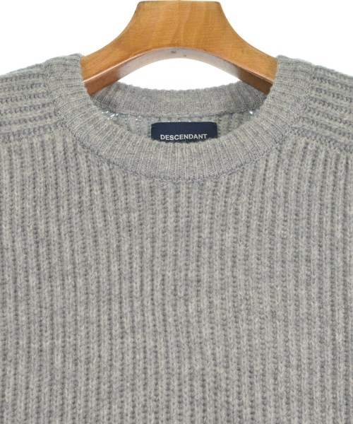 DESCENDANT（ディセンダント）ニット・セーター グレー サイズ:2(M位) メンズ/2200664903015