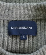 DESCENDANT（ディセンダント）ニット・セーター グレー サイズ:2(M位) メンズ/2200664903015
