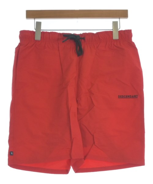 DESCENDANT(ディセンダント)ショートパンツ 赤 サイズ:2(M位)/2200664903053