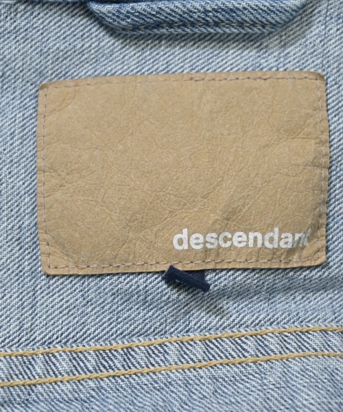 DESCENDANT（ディセンダント）デニムジャケット 青 サイズ:2(M位) メンズ/2200665323010