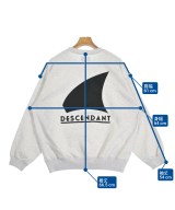 DESCENDANT（ディセンダント）スウェット グレー サイズ:2(M位) メンズ/2200665323034