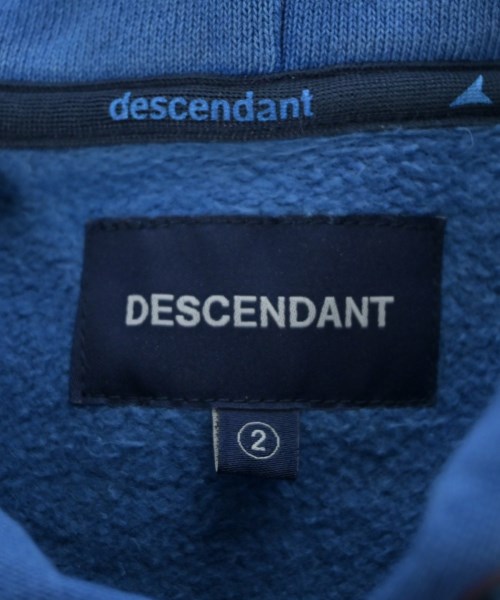 DESCENDANT（ディセンダント）パーカー 青 サイズ:2(M位) メンズ/2200665323041