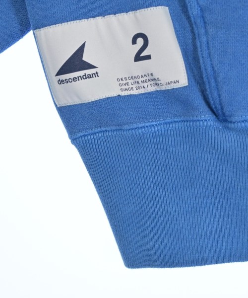 DESCENDANT（ディセンダント）パーカー 青 サイズ:2(M位) メンズ/2200665323041