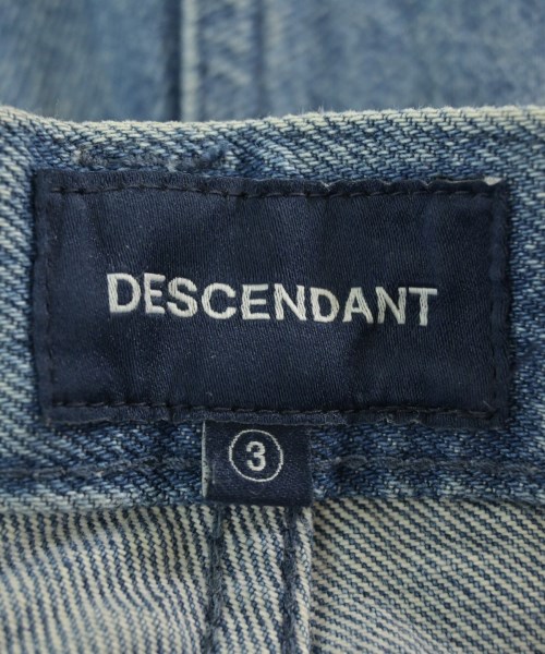 DESCENDANT（ディセンダント）デニムパンツ 青 サイズ:3(L位) メンズ/2200665323065