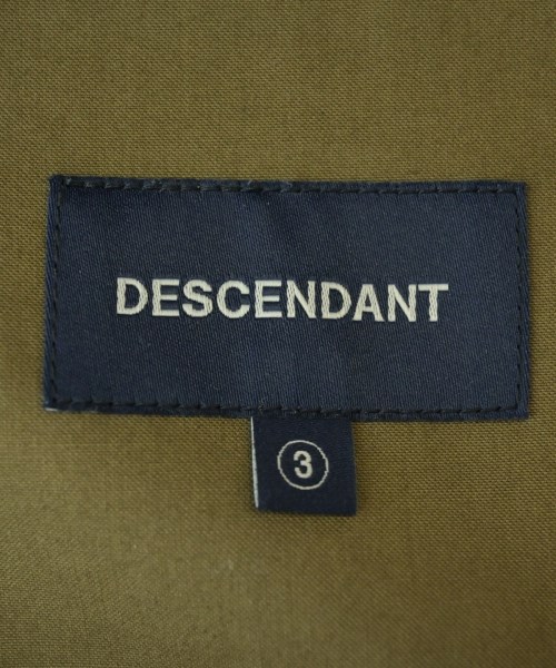 DESCENDANT（ディセンダント）その他 カーキ サイズ:3(L位) メンズ/2200665323096