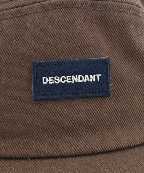 DESCENDANT（ディセンダント）キャスケット 茶 サイズ:- メンズ/2200665323102