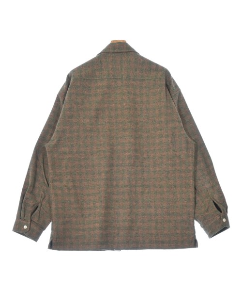 DESCENDANT（ディセンダント）カジュアルシャツ 茶 サイズ:4(XL位) メンズ/2200665959042