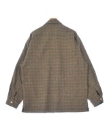 DESCENDANT（ディセンダント）カジュアルシャツ 茶 サイズ:4(XL位) メンズ/2200665959042