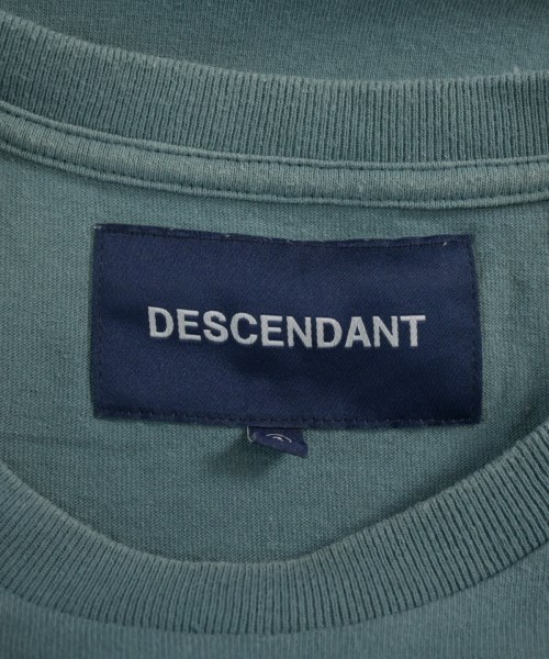 DESCENDANT（ディセンダント）Tシャツ・カットソー 青 サイズ:3(XL位) メンズ/2200667194106