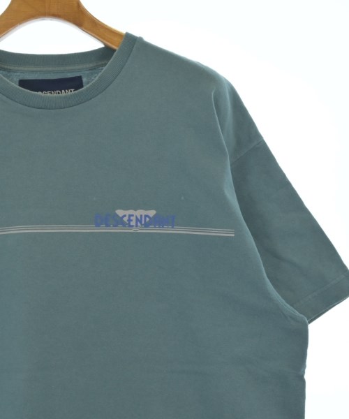 DESCENDANT（ディセンダント）Tシャツ・カットソー 青 サイズ:3(XL位) メンズ/2200667194106