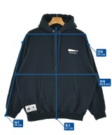 DESCENDANT（ディセンダント）パーカー 紺 サイズ:4(XL位) メンズ/2200667682054