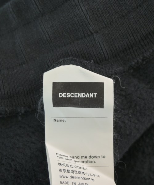 DESCENDANT（ディセンダント）スウェットパンツ 黒 サイズ:3(L位) メンズ/2200667682207
