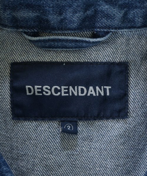 DESCENDANT（ディセンダント）デニムジャケット 紺 サイズ:2(M位) メンズ/2200665381034